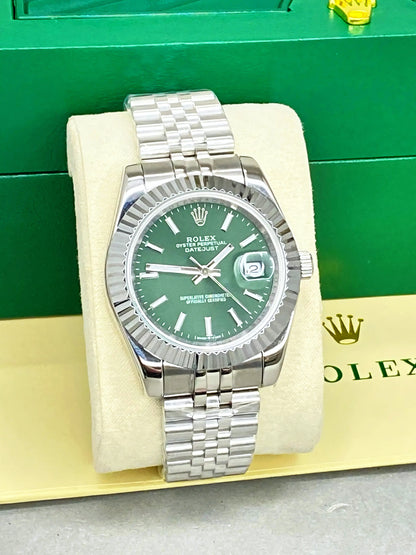RLX Oyster Perpetual Datejust Automatic Luxury Quartz Chain Watch for Men