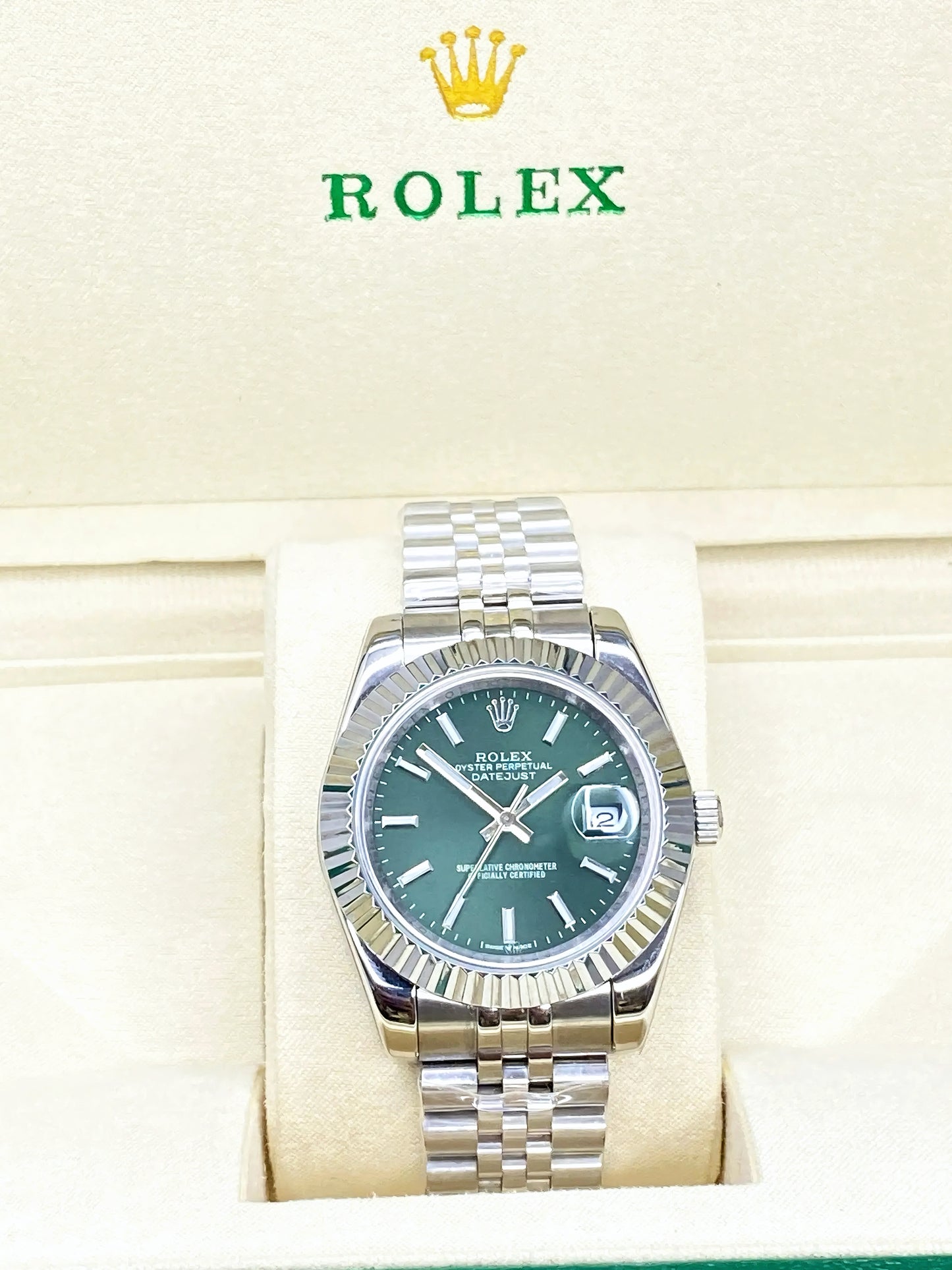 RLX Oyster Perpetual Datejust Automatic Luxury Quartz Chain Watch for Men