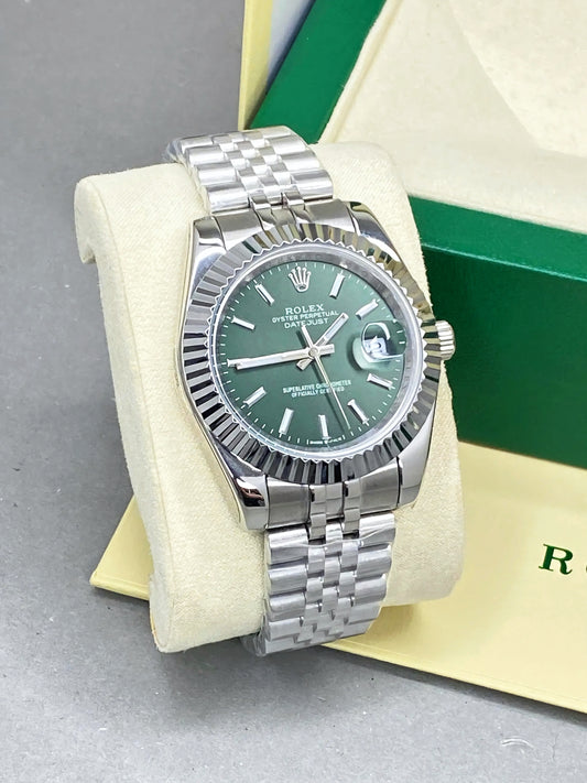 RLX Oyster Perpetual Datejust Automatic Luxury Quartz Chain Watch for Men